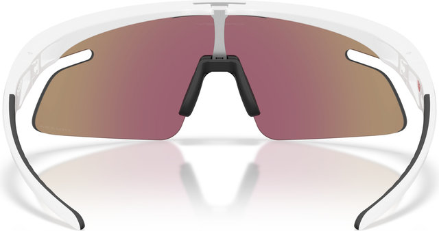 Oakley RSLV Lite Sports Glasses - matte white | prizm sapphire