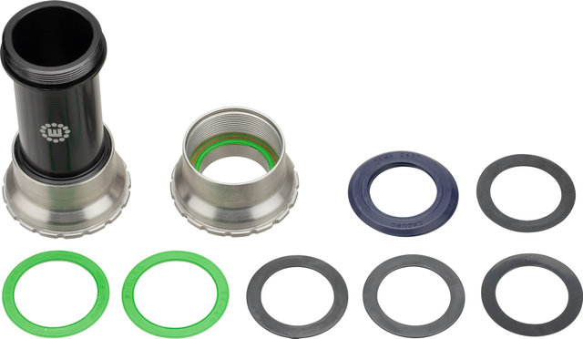 Enduro Bearings Maxhit BBB86/92 Pressfit Bottom Bracket - silver | press fit BB86, press fit BB92