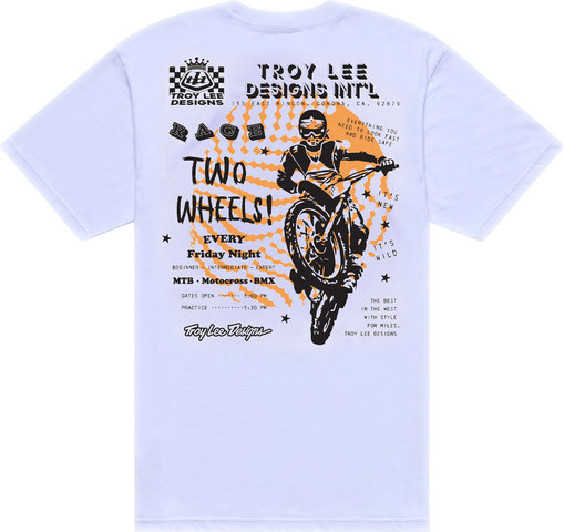 Troy Lee Designs Camiseta de viernes por la noche - white | L