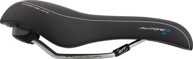 CONTEC Anatomic 2 City Light Men's Saddle - black