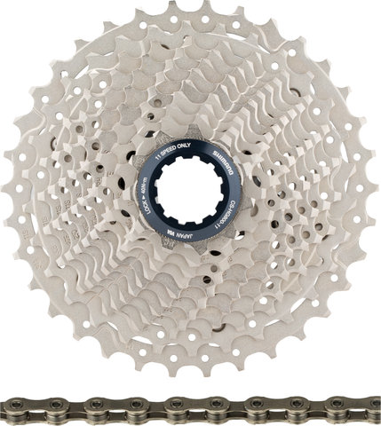 Shimano Kit d'escalade Ultegra R8000 - silber schwarz | 11 dents | Shimano Route | Shimano Route | 11-34 | aucun