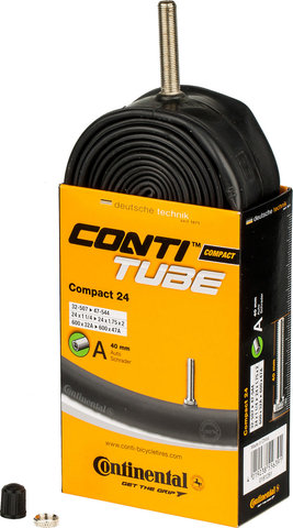 Continental Chambre à Air Compact 24 - universal/32-507 à 47-544/Valve Schrader (AV)/24 x 1 1/4-1,75x2 AV 34 mm/34 