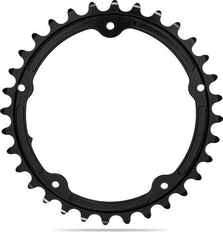 absoluteBLACK Oval Road / Gravel Subcompact Kettenblatt - black | 32 Z | 32-48