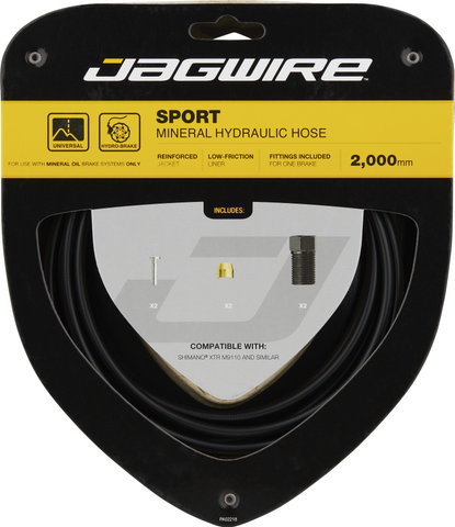 Jagwire Conduite de Frein Sport Hydraulic pour Huile Minérale - black/M9100 / M6120 / M6100