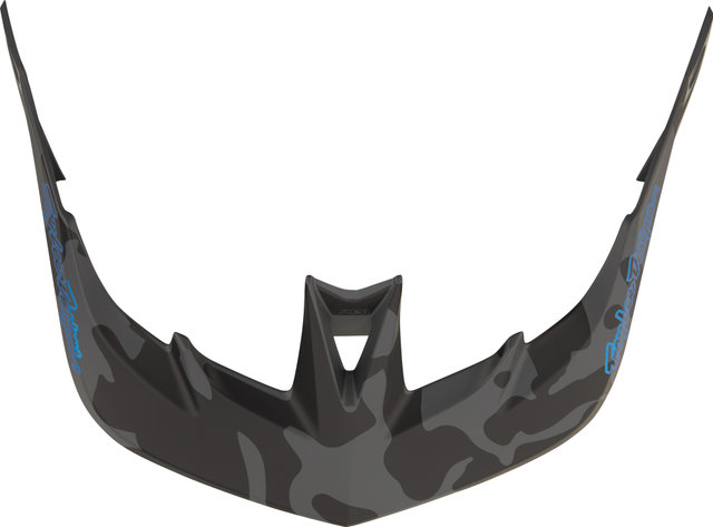Troy Lee Designs Visière pour Casque A3 - uno camo blue