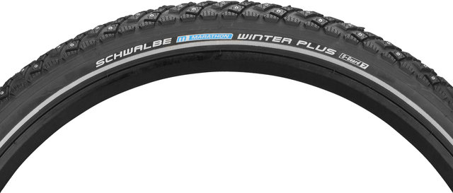 Schwalbe Cubierta de alambre con spikes Marathon Winter Plus 24" en set de 2 - schwarz reflex | 24 | 47 mm | 47-507 | 1.75 