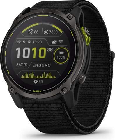 Garmin Enduro 3 Smartwatch - black-carbon gray