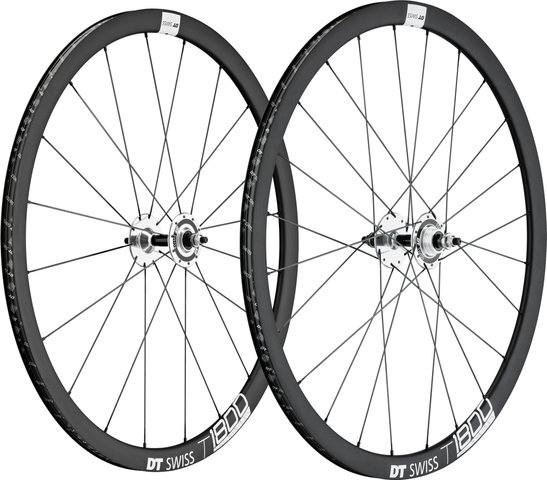 DT Swiss T 1800 Classic 32 Track Wheelset - schwarz | 100 mm | 28" | Screw-on freewheel | 100 mm | Threaded freewheel | 100 mm | 120 mm