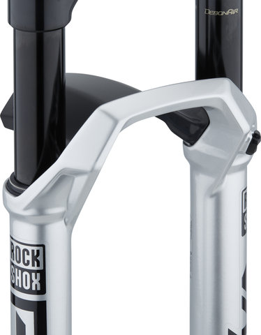 RockShox Horquilla de suspensión Pike Ultimate RC2 DebonAir+ Boost 27,5" - gloss silver/15 mm Eje Pasante/120 /44 /1 1/8" - 1,5" tapered/27,5" (650B)/110 mm