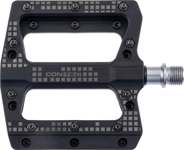 CONTEC Duster Plattformpedale - schwarz | 115 mm | 100 mm
