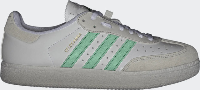adidas Cycling Chaussures de cyclisme Velosamba Leather - ftwwht green thechr | 43 1/3