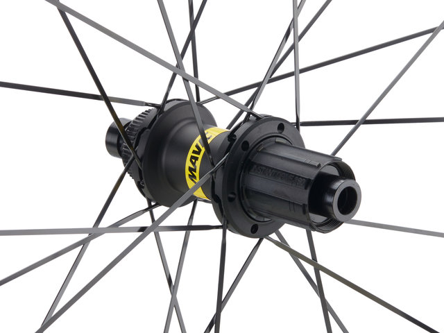 Mavic Set de Roues Ksyrium 30 Disc Center Lock 28" - noir/142 mm/100 mm/28"/Shimano Route/Non Boost/Non Boost