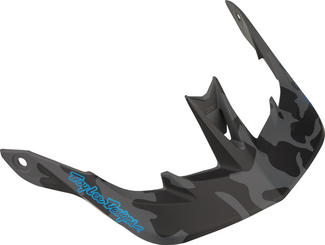 Troy Lee Designs Visière pour Casque A3 - uno camo blue