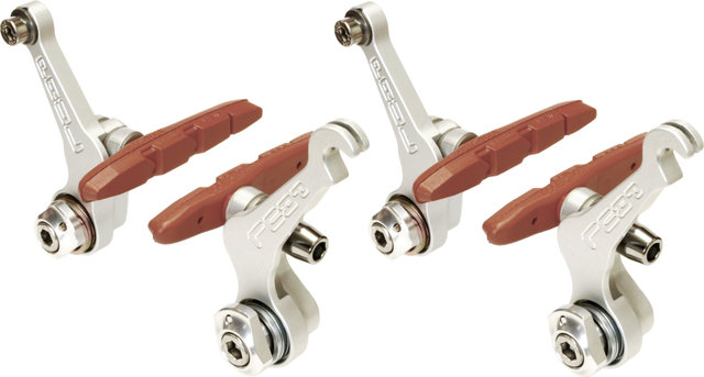 PAUL Touring Cantilever Short Pull v+h Set Felgenbremse - silver/Set
