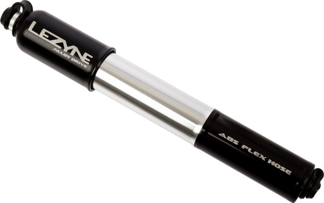 Lezyne Bomba de aleación - negro-plata/medio Lezyne Bomba de aleación - negro-plata/medio