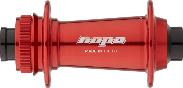 Hope Pro 5 Disc Center Lock Boost Front Hub - red/15 x 110 mm / 32 hole