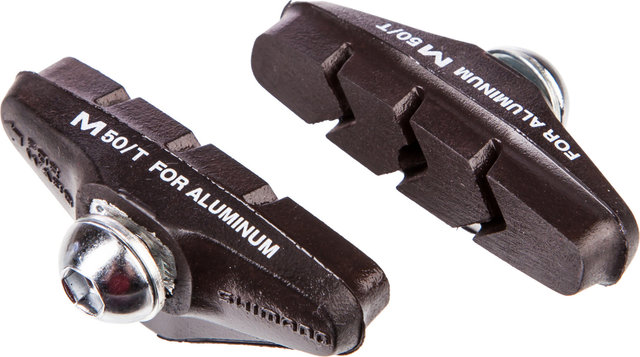 Shimano M50T Brake Shoes for Tiagra, Sora - 10 Pairs - black
