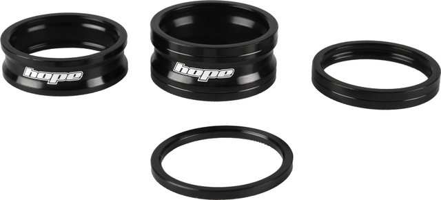 Hope Kit de entretoises Space Doctor pour 1 1/8" - black