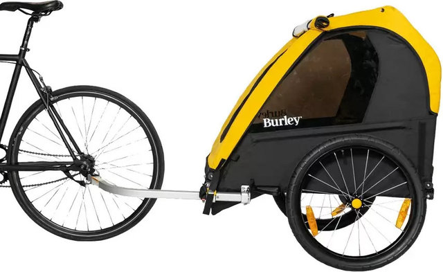 Burley Remolque para niños Bee Single - amarillo-negro | 20"