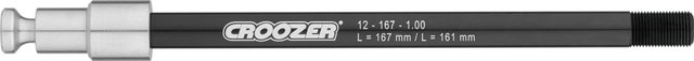 Croozer Enganche de eje pasante XL - black/12 x 167 mm / 1 mm