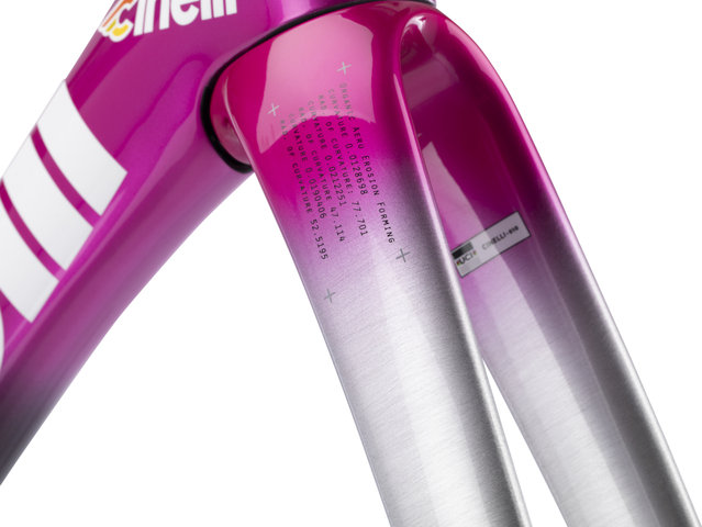 Cinelli Conjunto de cuadro Pressure II Team Edition 2025 - team edition/45 /1 1/8" - 1,5" tapered/M