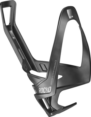 Elite Rocko Carbon Flaschenhalter - schwarz-weiß matt