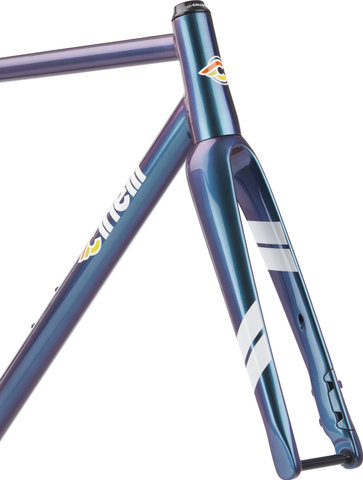 Cinelli Nemo TIG Road Disc II Frame Kit - green-pink/1 1/8" - 1,5" tapered/M/45 mm