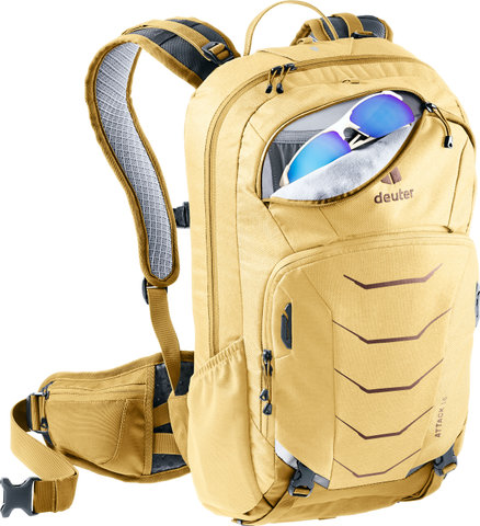 deuter Mochila con protector Attack 16 - dune-savanna/16 