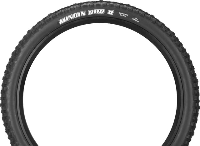 Maxxis Cubierta de alambre Minion DHR II MaxxPro Downhill 26" - negro/26 /60 /61-559/2.4 