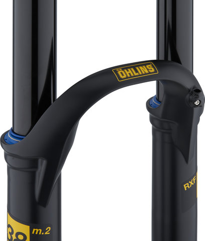 ÖHLINS Fourche à Suspension RXF38 m.2 Air L 29" Boost - black/Axe Traversant 15 mm/180 /44 /1 1/8" - 1,5" tapered/29"/110 mm