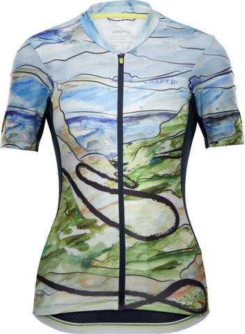Craft Adv Endurance Graphic Damen Jersey - blaze-free/S