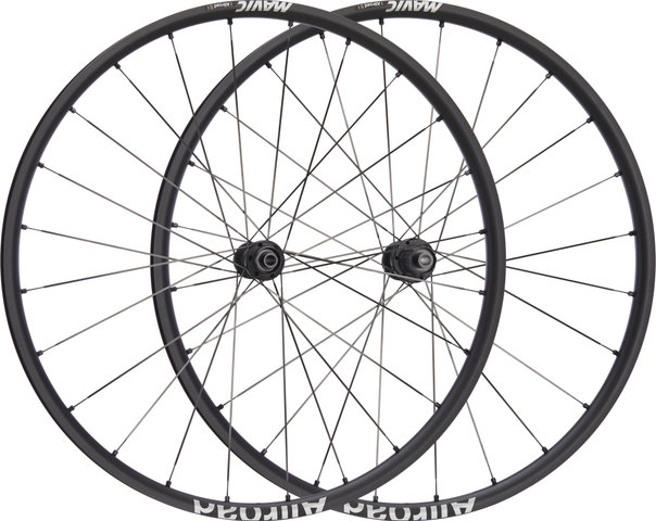 Mavic Set de Roues Allroad S Disc Center Lock Modèle 2024 - noir/Non Boost/Non Boost/142 mm/100 mm/28"/Shimano Route/100 mm/Shimano Route/100 mm/142 mm