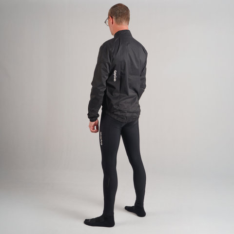 GripGrab RIDE chaqueta impermeable ligera de lluvia - black/M