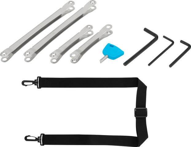 Thule Portaequipajes Tour Rack + bolsa de bicicleta Shield Pannier M - black