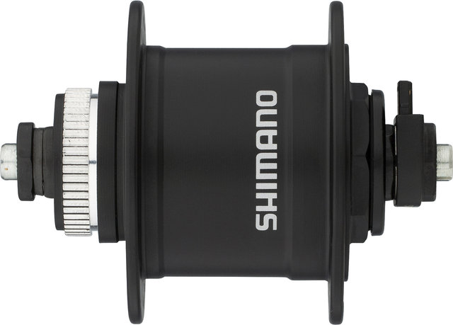 Shimano Dinamo de Buje Alivio DH-T4050-1D Disco Center Lock - Emb. de Taller - negro | 32 | sólo rueda delantera