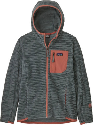 Patagonia Kids R1 Air Full-Zip Hoody - nouveau green/152/L
