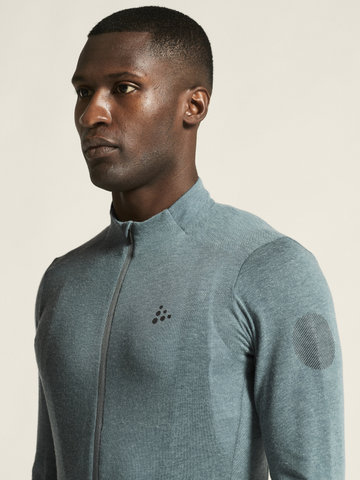 Craft Maillot Core Bike Essence Wool L/S - weather | S