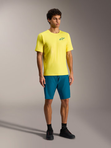 alpinestars A-Dura Air S/S Jersey - yellow fluro | S