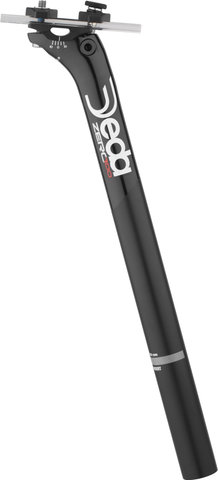 DEDA Zero100 Sattelstütze Modell 2018 - schwarz-weiß/27,2 mm / 350 mm / SB 12 mm