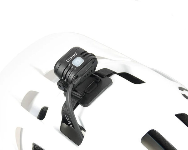Lupine Juego de lámparas para casco Piko BT 4SC - black anodized | 2100