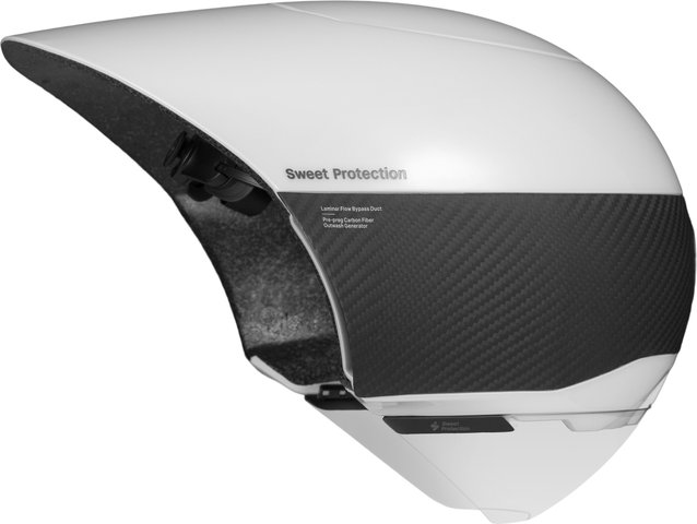 Sweet Protection Casque de Contre-la-Montre Redeemer 2Vi MIPS - gloss white/59 - 61 cm