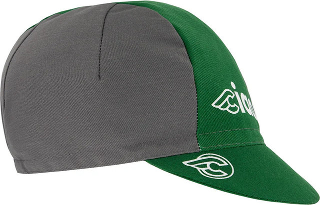 Cinelli Gorra ciclista Explorer - logotype-green-gray | one size