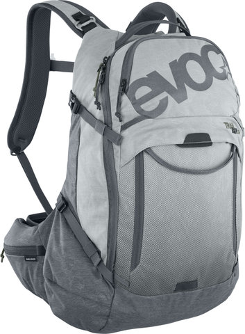 EVOC Mochila con Protector Trail Pro 26 - stone-carbon grey/26 