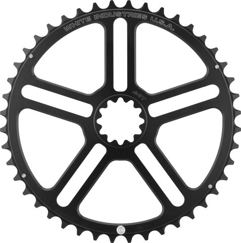 White Industries Plato VBC externo - black/44 
