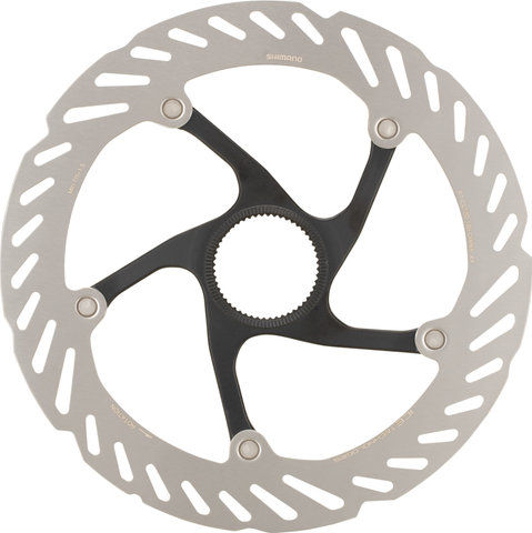 Shimano Disco de freno RT-CL700 Center Lock - negro-plata | 180 mm