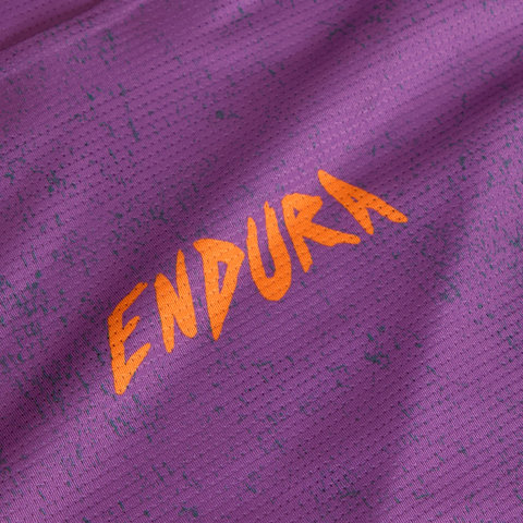 Endura Singletrack Print S/S Damen Trikot - end purple | M