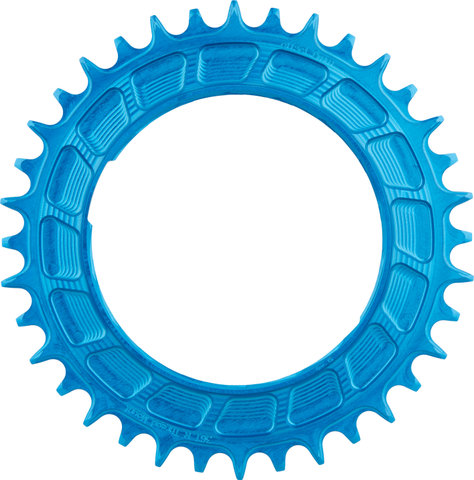 Garbaruk Thread Mount Chainring for SRAM XX/XX SL PM 0mm Round - blue/36/36 