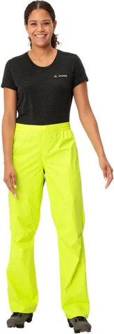 VAUDE Pantalones para damas Womens Drop Pants II - neon yellow/36