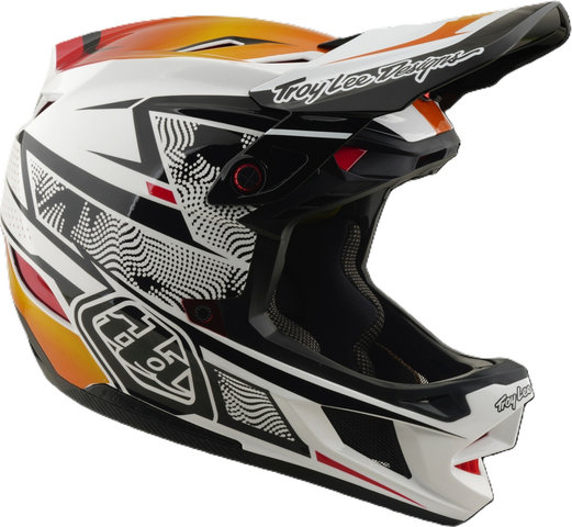 Troy Lee Designs D4 Composite MIPS Fullface Helmet - lined up white | 57 - 58 cm