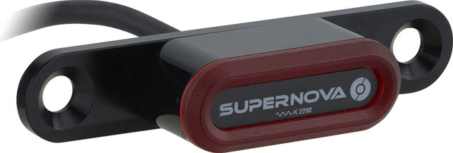 Supernova Lampe Arrière à LED TL3 Mini LED pour Porte-Bagages (StVZO) - noir